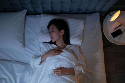 woman in bed sleeping