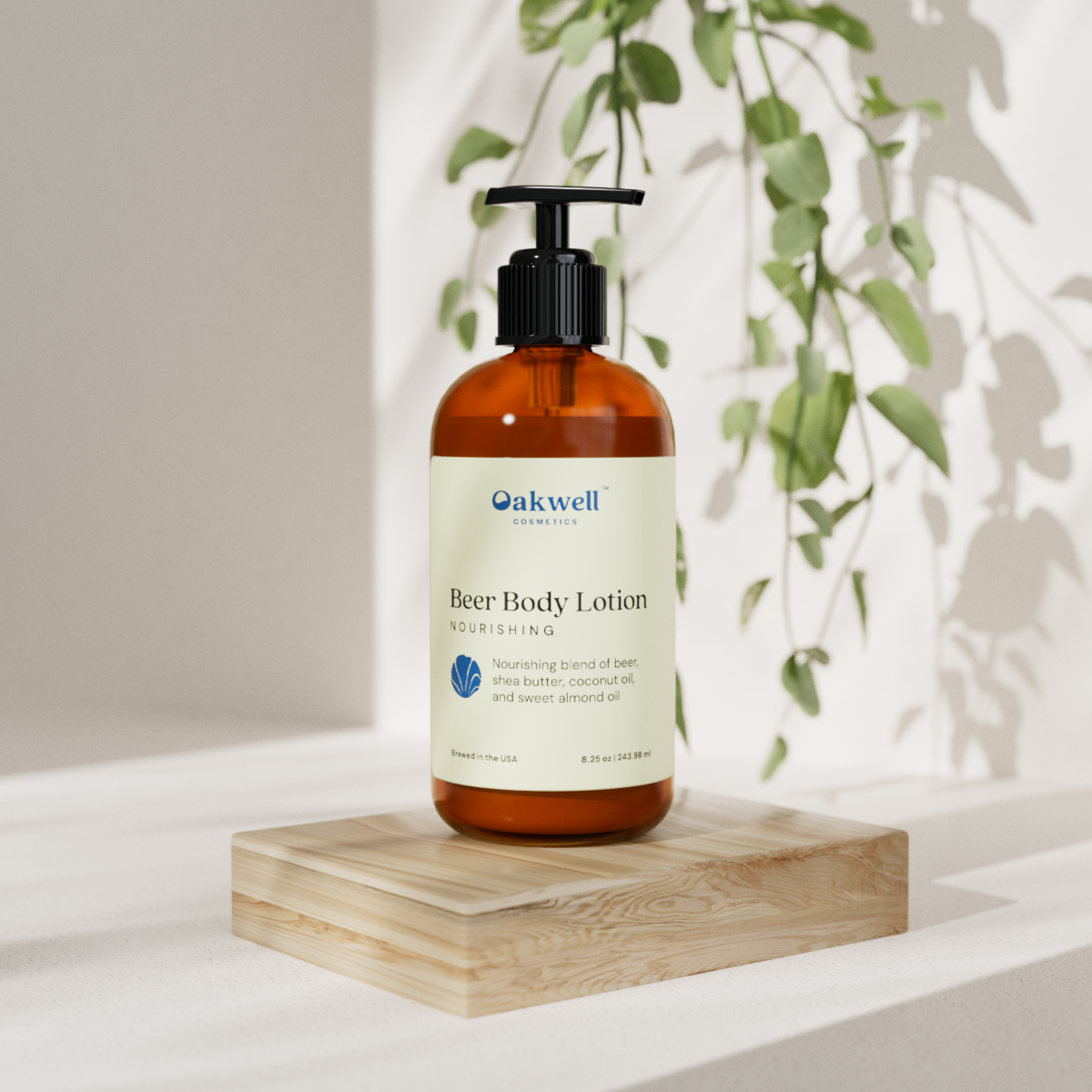 Oakwell Beer Body Lotion nourishing