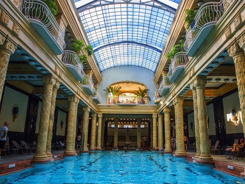 Indoor pool in Budapest