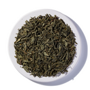 Green tea leaves
