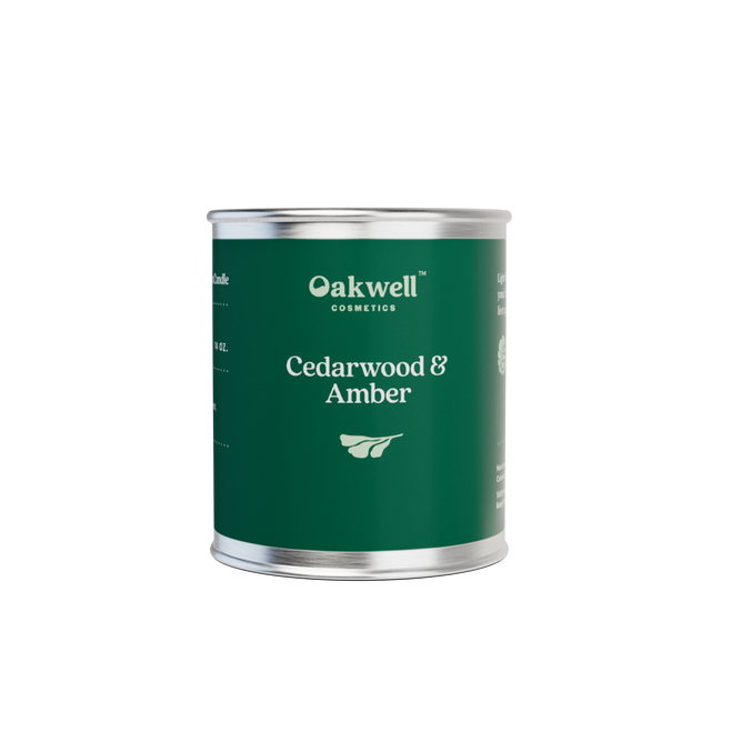 Oakwell Cedarwood and Amber Candle