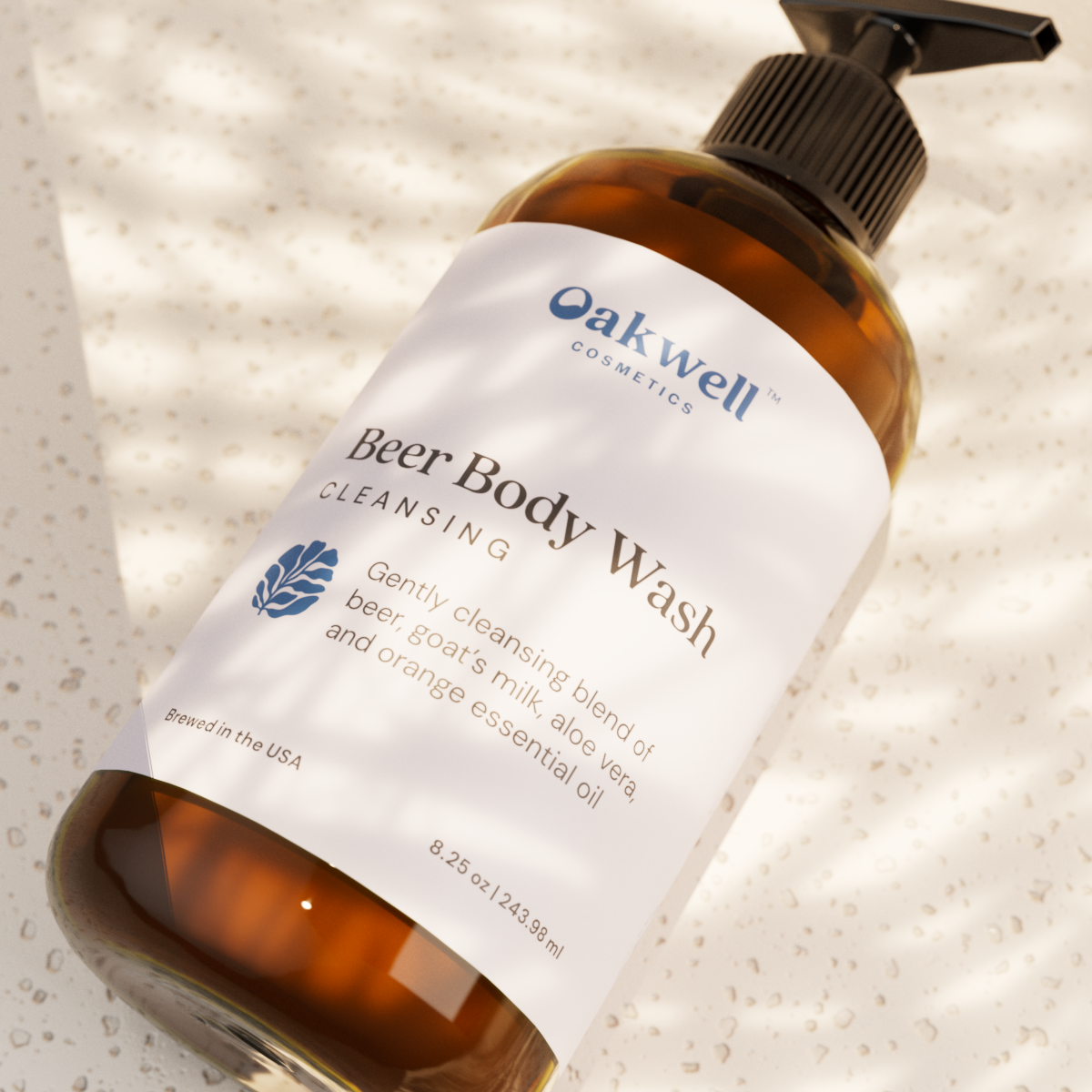 Oakwell Beer Body Wash cleansing