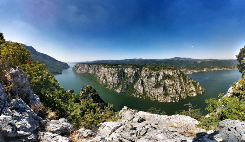 River through the mountains in Serbia