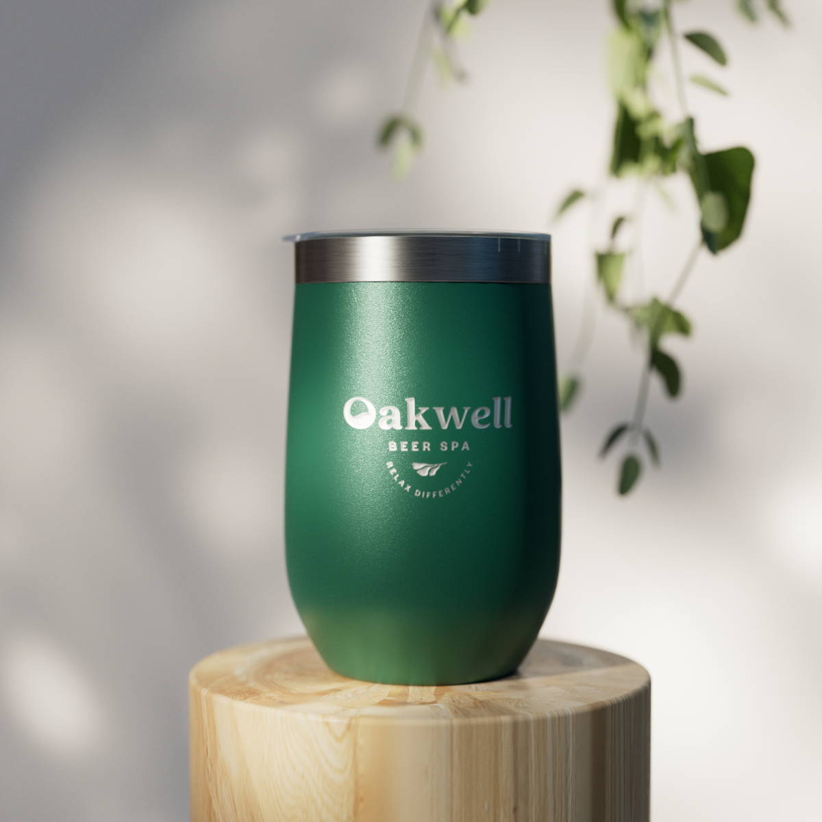 Oakwell Beer Spa stainless steel tumbler