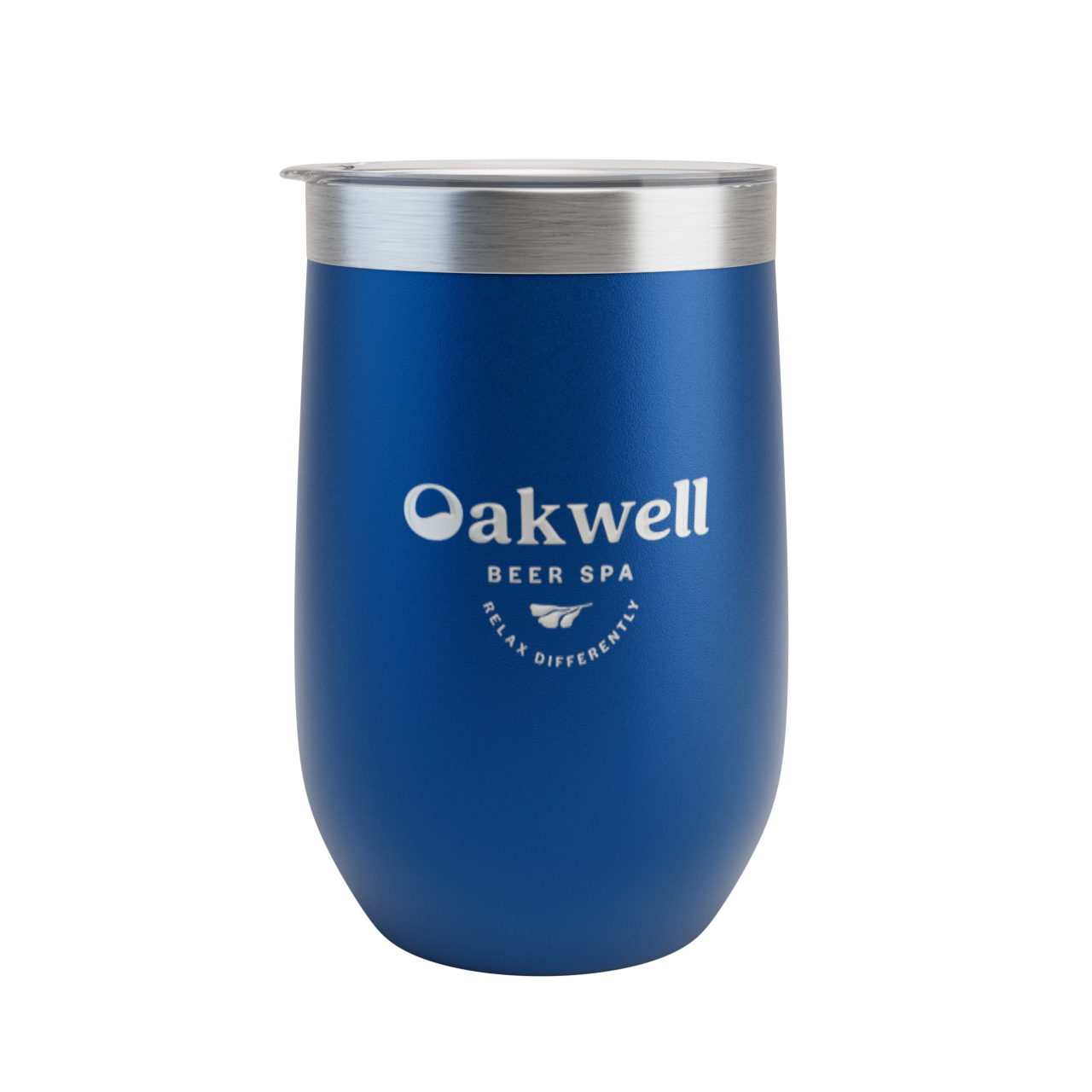 Oakwell Blue Stainless Steel Tumbler