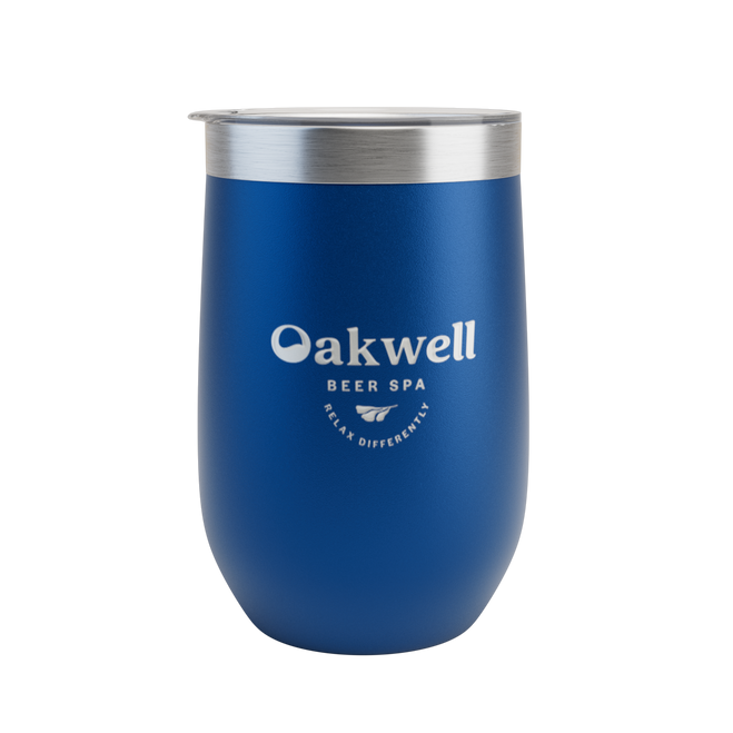 Oakwell Blue Stainless Steel Tumbler